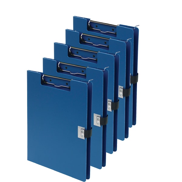 HIPPA Compliant Covered OverBed Clipboard, PK5